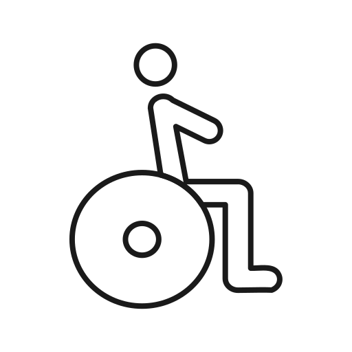 Accessibility Generic Thin Outline icon