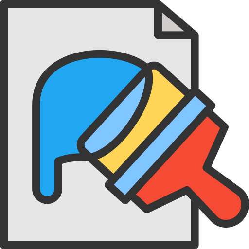 gemälde Generic Outline Color icon