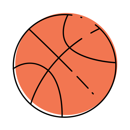 koszykówka Generic Color Omission ikona