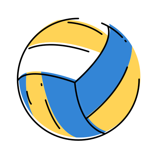 volleyball Generic Color Omission icon