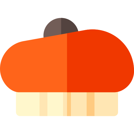 베레모 Basic Rounded Flat icon