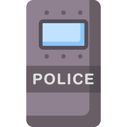 警察の盾 Special Flat icon