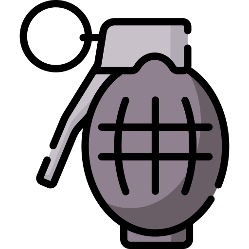 Grenade Special Lineal color icon