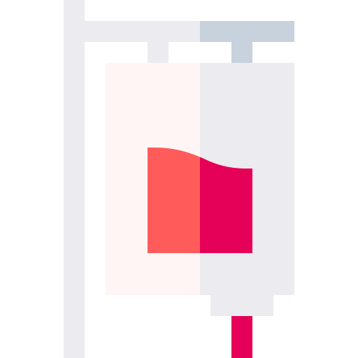 Blood transfusion Basic Straight Flat icon