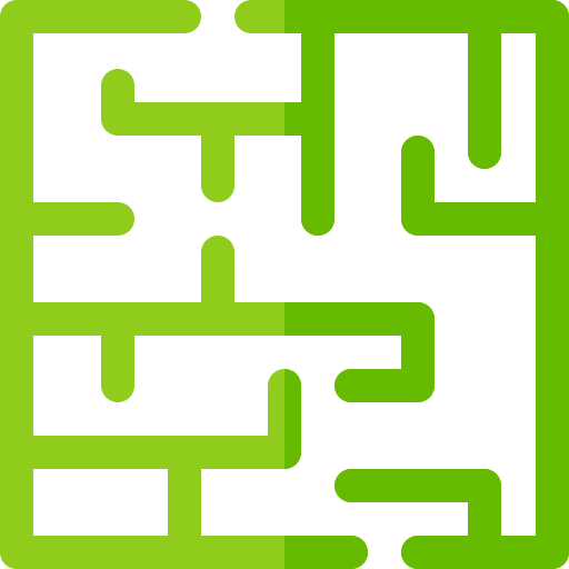 labyrinth Basic Rounded Flat icon
