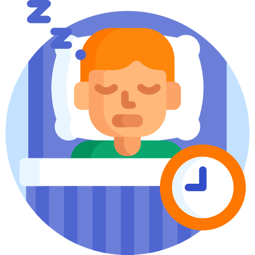 Enough sleep Detailed Flat Circular Flat icon