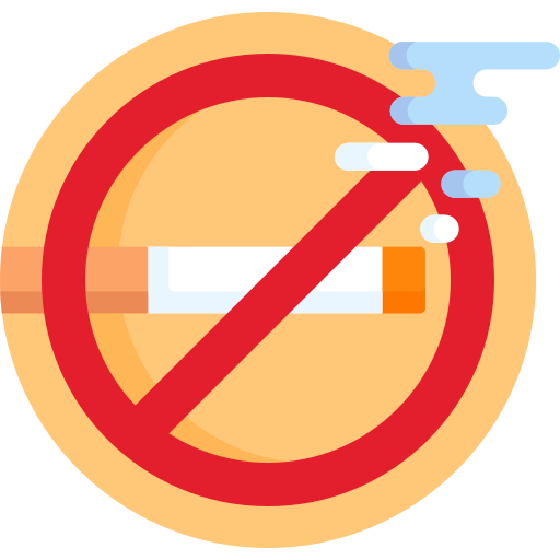 stoppen met roken Detailed Flat Circular Flat icoon