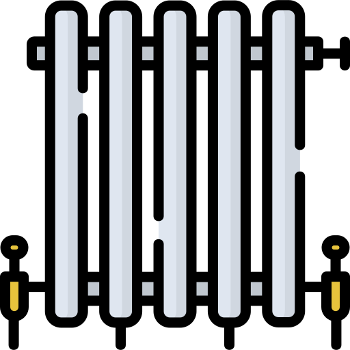 radiador Special Lineal color icono