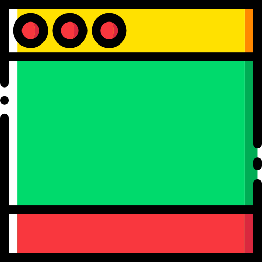 browser Basic Miscellany Lineal Color icon