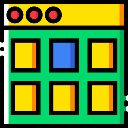 브라우저 Basic Miscellany Lineal Color icon