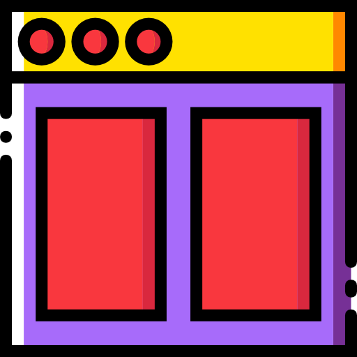 ブラウザ Basic Miscellany Lineal Color icon
