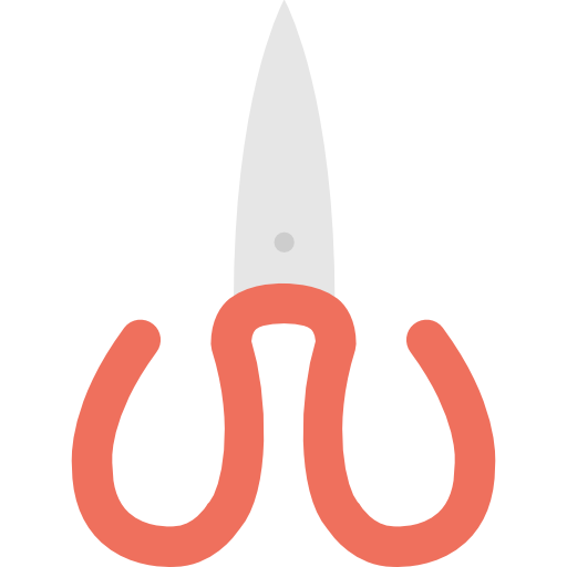 Scissors Basic Miscellany Flat icon