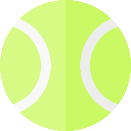 Большой теннис Basic Straight Flat иконка