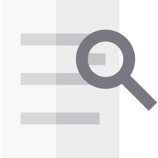 Search Basic Straight Flat icon