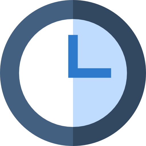 시계 Basic Straight Flat icon