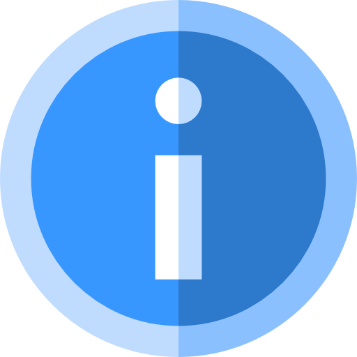 Info Basic Straight Flat icon