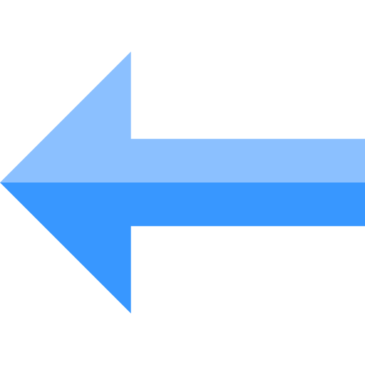 왼쪽 화살표 Basic Straight Flat icon