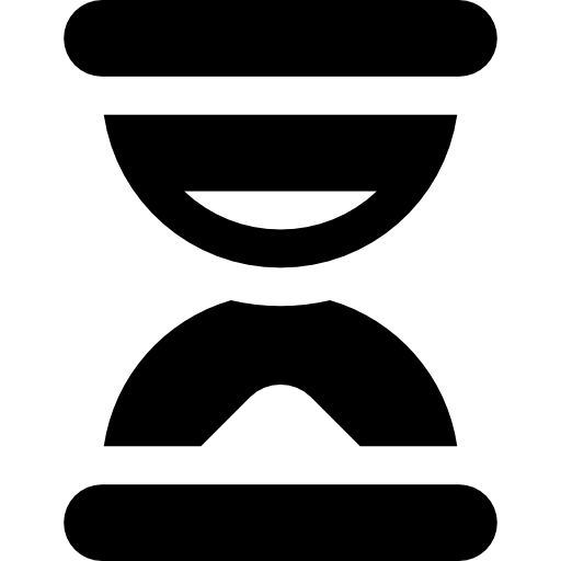 sanduhr Basic Straight Filled icon