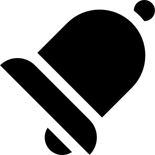 glocke Basic Straight Filled icon