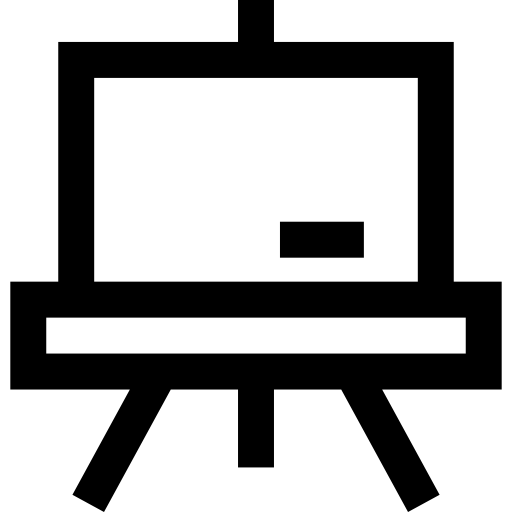 黒板 Basic Straight Lineal icon