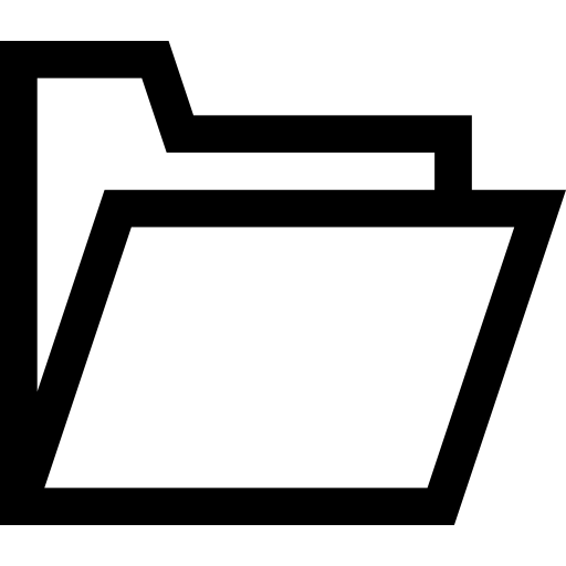 ordner Basic Straight Lineal icon