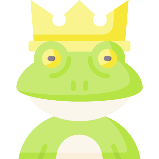 Frog prince Special Flat icon