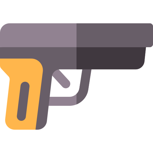 pistola Basic Rounded Flat icono