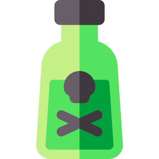 vergiften Basic Rounded Flat icon