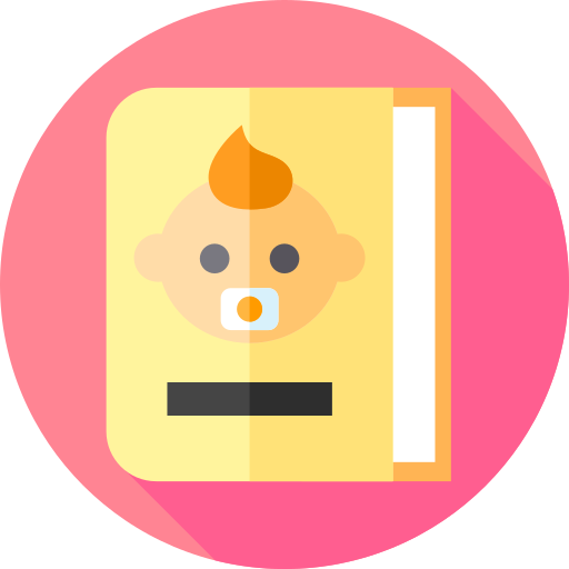 Book Flat Circular Flat icon