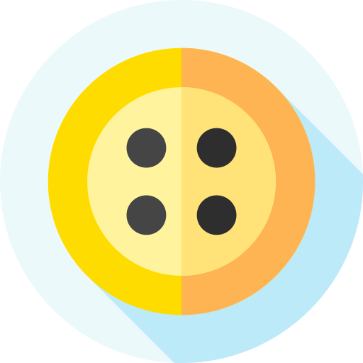 przycisk Flat Circular Flat ikona