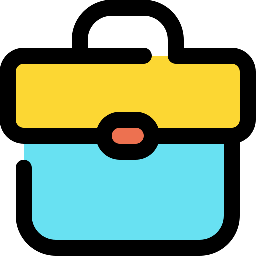 ブリーフケース Generic Outline Color icon