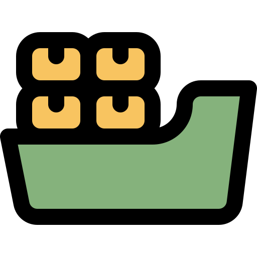 Cargo ship Generic Outline Color icon