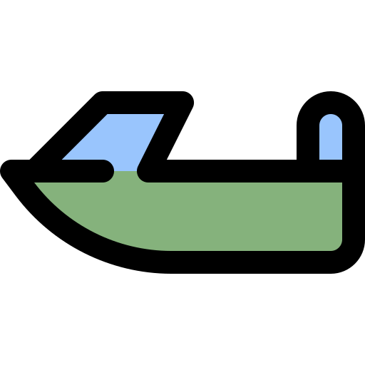 yatch Generic Outline Color icon