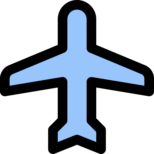 flugzeug Generic Outline Color icon