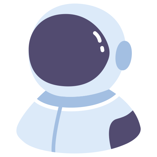 Astronaut Victoruler Flat icon