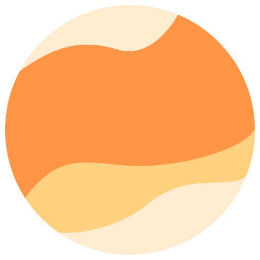 Planet Victoruler Flat icon