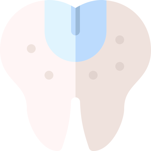歯 Basic Rounded Flat icon