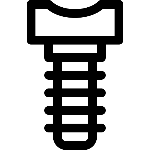 implantaten Basic Rounded Lineal icoon