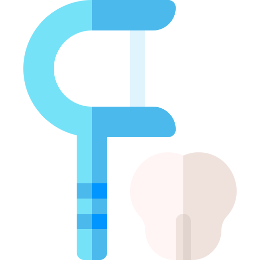 hilo dental Basic Rounded Flat icono