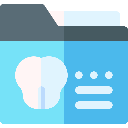 Dental Basic Rounded Flat icon