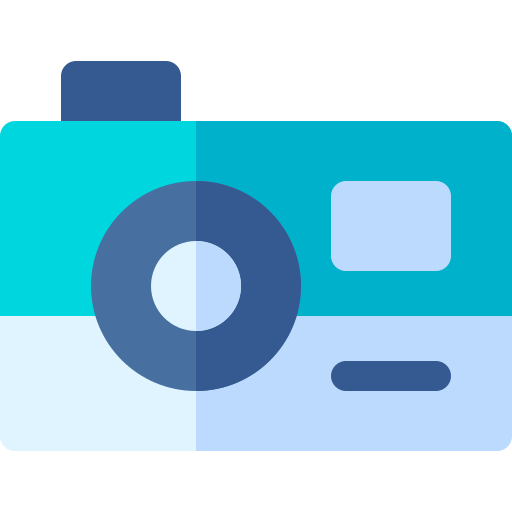 kamera Basic Rounded Flat icon