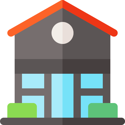 House Basic Rounded Flat icon