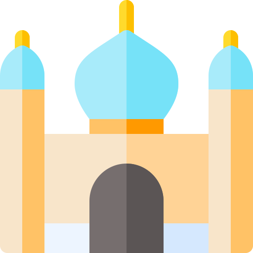 moschea Basic Rounded Flat icona