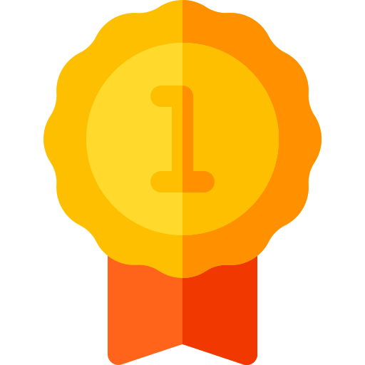 Медаль Basic Rounded Flat иконка