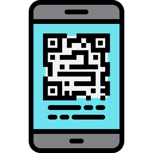 qr code Generic Outline Color icona