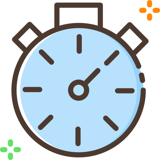 chronomètre SBTS2018 Lineal Color Icône