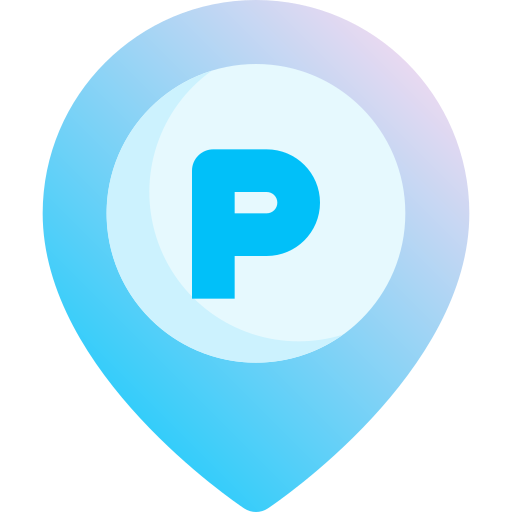 parkeren Fatima Blue icoon