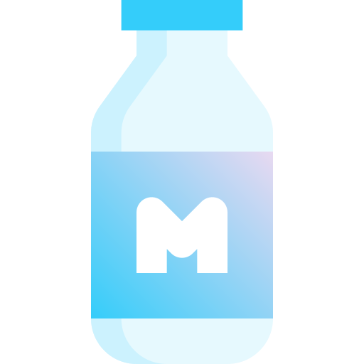 melk fles Fatima Blue icoon