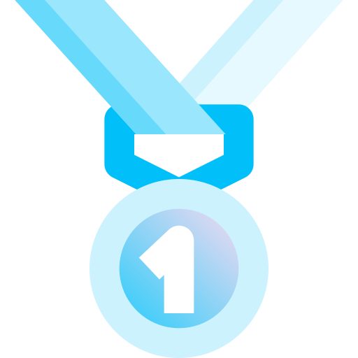medaille Fatima Blue icon