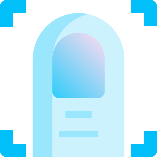 fingerabdruck Fatima Blue icon
